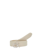 Calvin Klein Cintura Belt Smooth Donna Beige